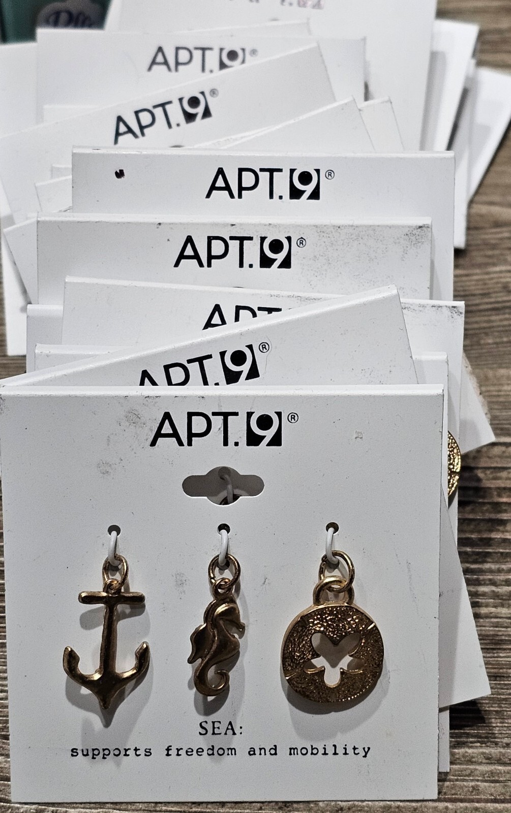 NEW 85 Pcs Necklace Charms Jewelry Nautical Faith Sea Apt.9 Mother Nature