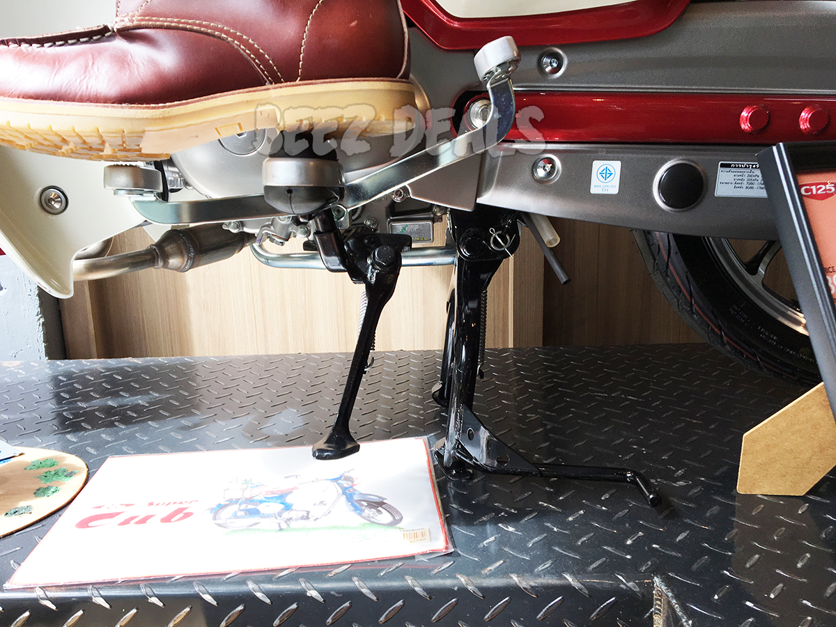 2022 2025 JA58 Honda Super Cub C125 Genuine OEM Comp Bar Footrest Bar Side Stand