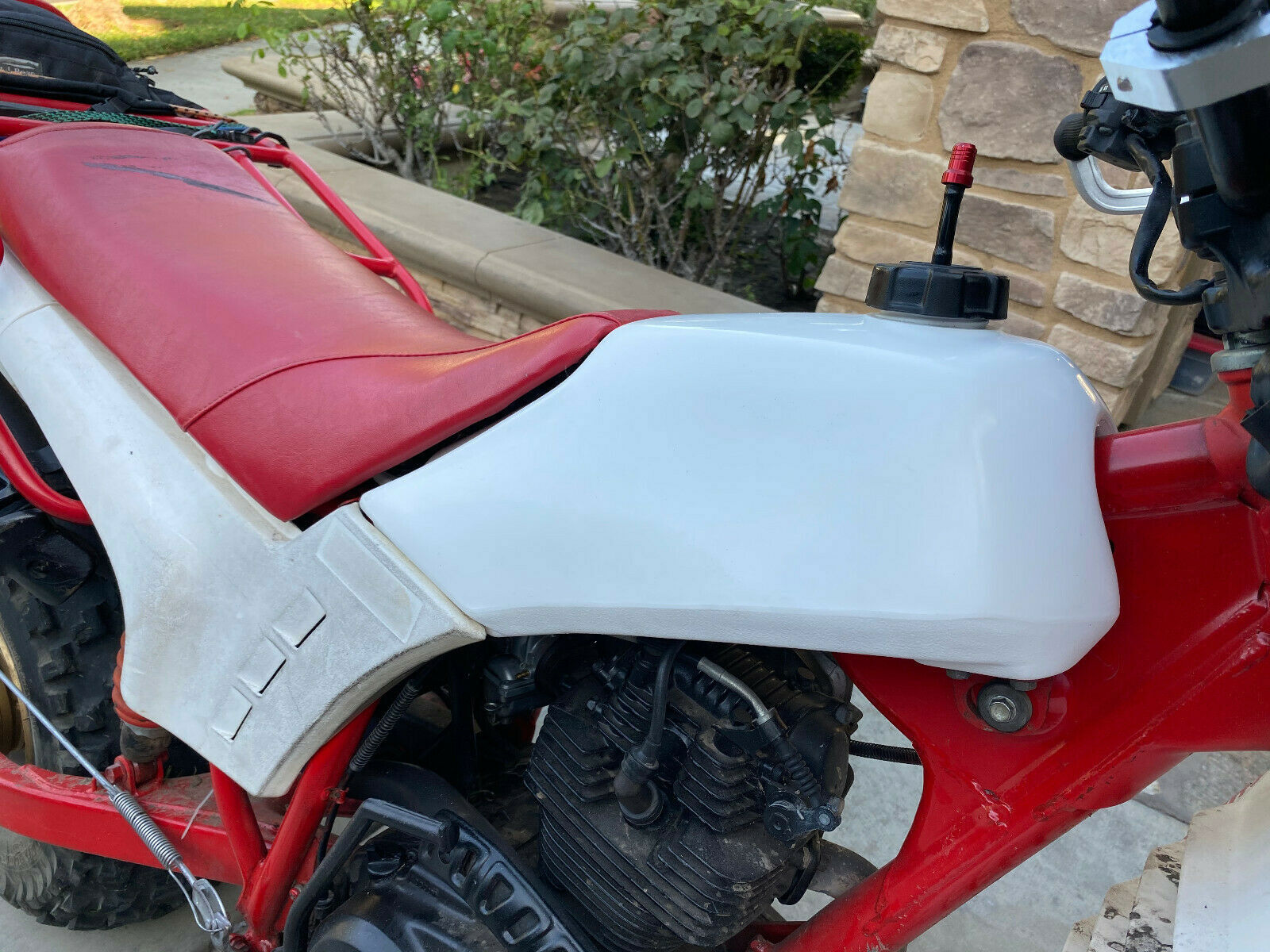 BW200 Gas Fuel Tank Brand New Big Wheel 200 BW 200 White 1985-1988