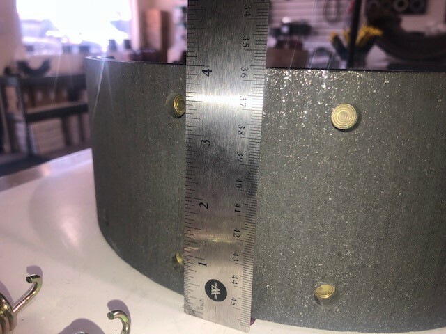 C1TZ-2648-A Parking Brake Shoes with spring kit 12" X 4" SHIPS SAME DAY!