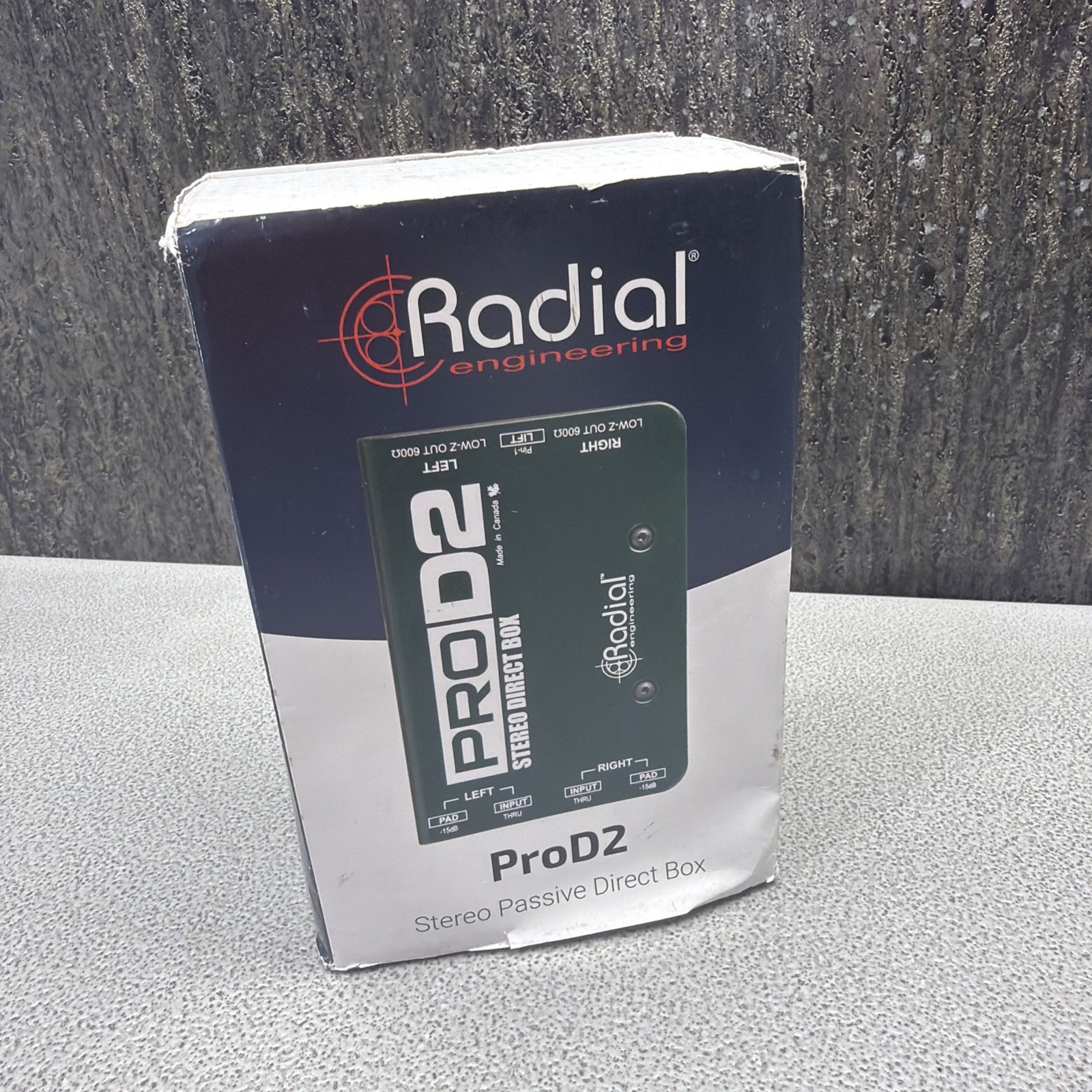 RADIAL PROD2 STEREO PASSIVE DIRECT BOX ( NEW OTHER )