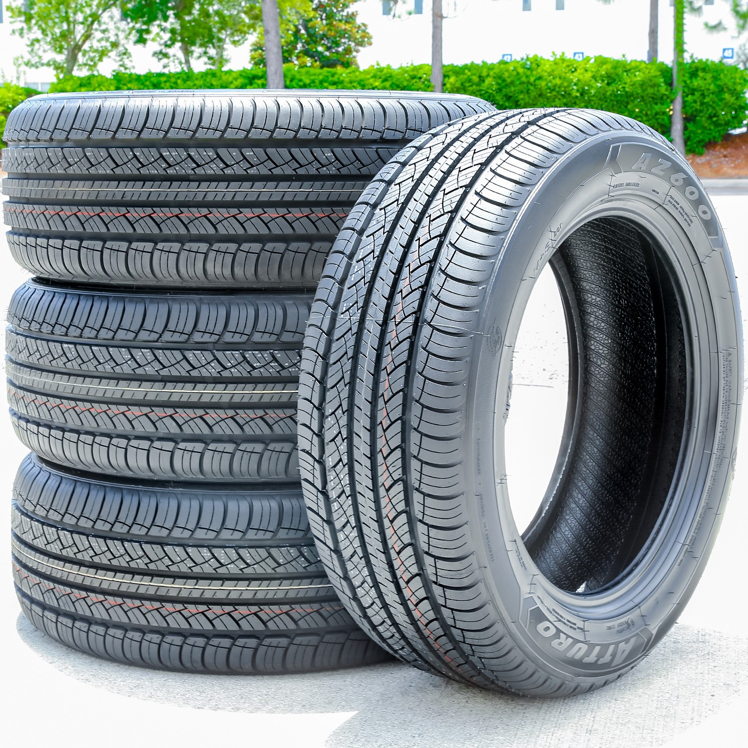 4 Tires Atturo AZ600 225/55R19 99V AS A/S All Season