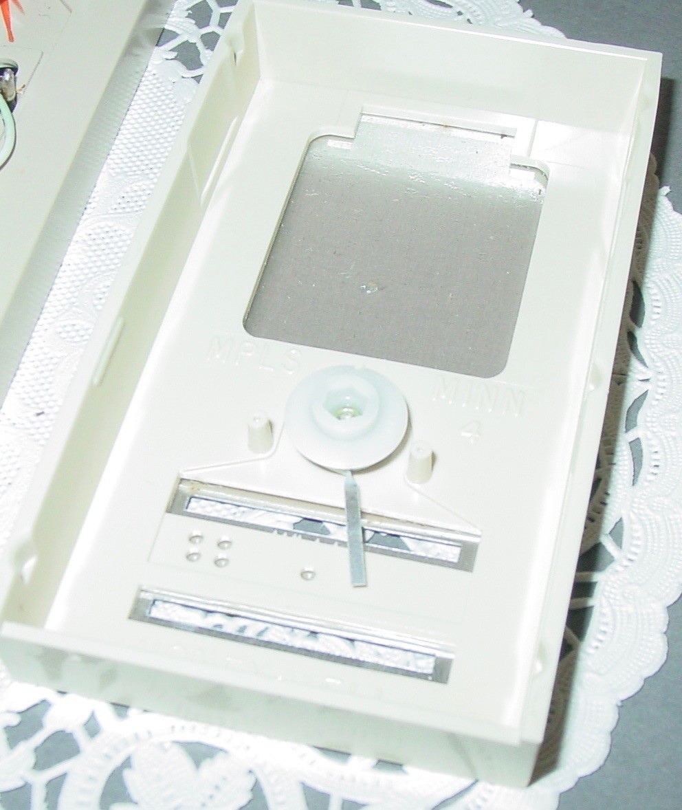 Vintage Honeywell T822D2030 Thermostat 24V Control Heating MCM Art Deco USA NOS