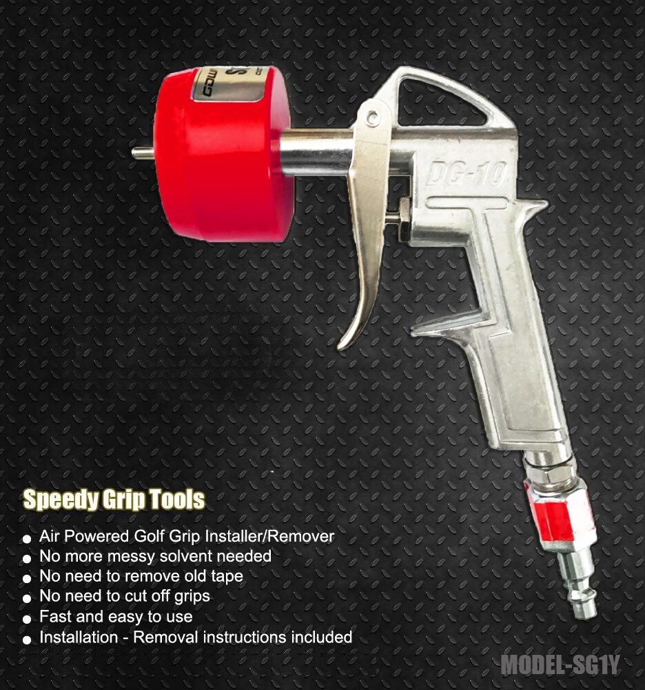Air Powered Golf Club Grip Remover Installer Tool