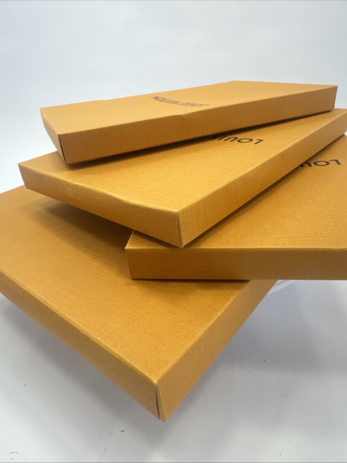 Lot Authentic LOUIS VUITTON Set Of Empty Boxes Set Of 4 See Photos