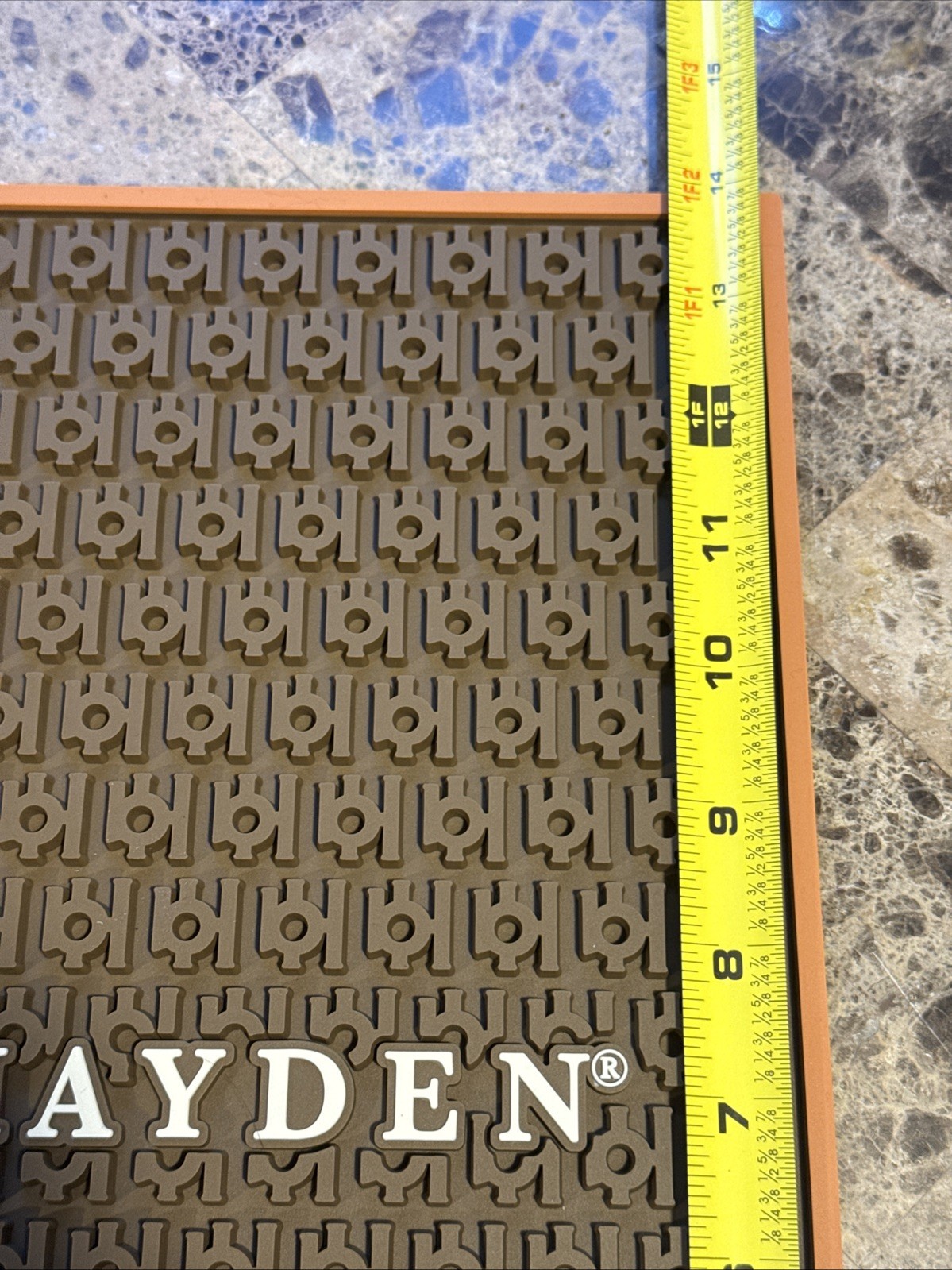 Brand New Basil Hayden Bourbon Whiskey 14x14 Square Bar Spill Mat Free Shipping