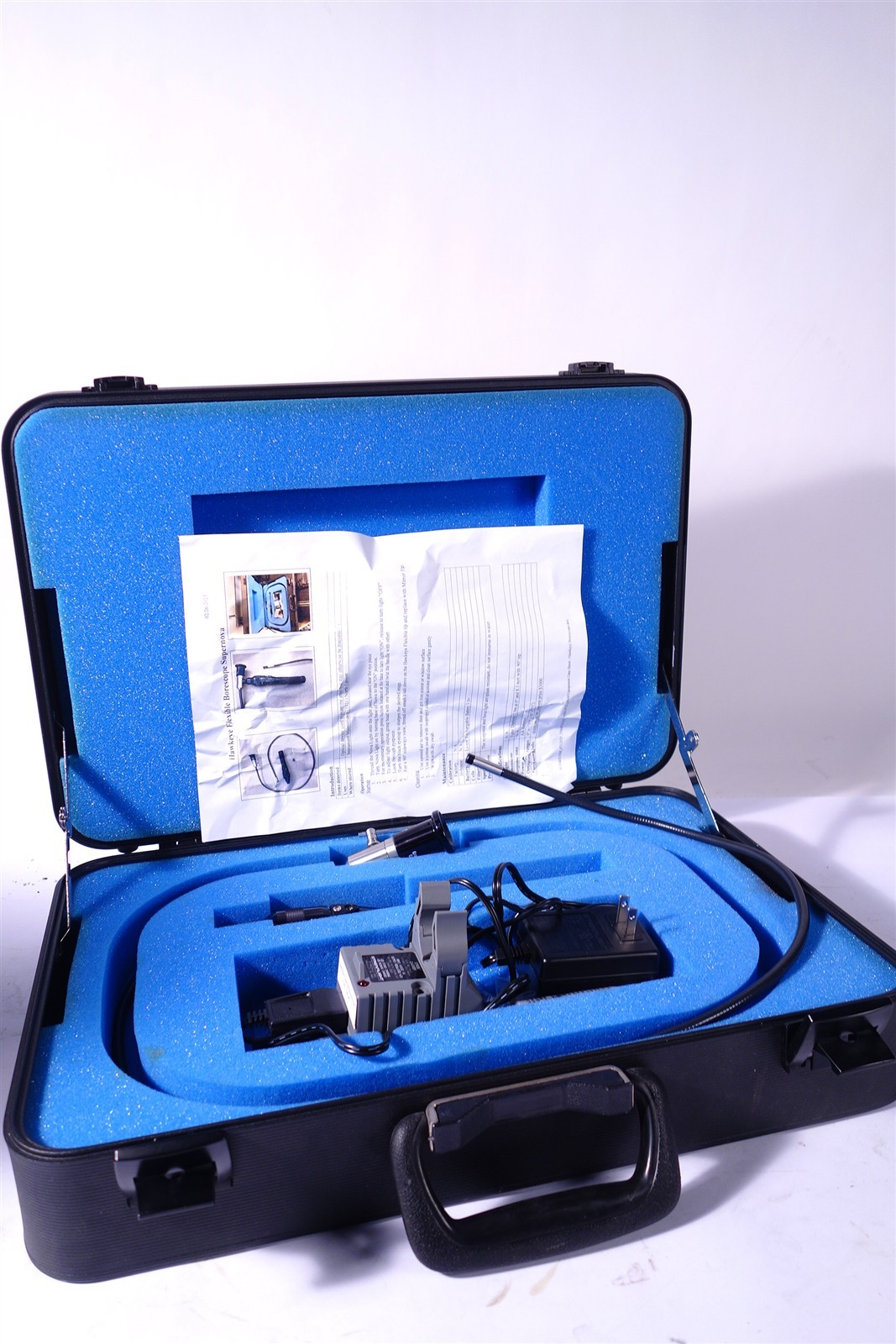 Hawkeye Flexible Borescope SuperNOVA Kit, 40 in. long, 8mm dia., Works Perfectly