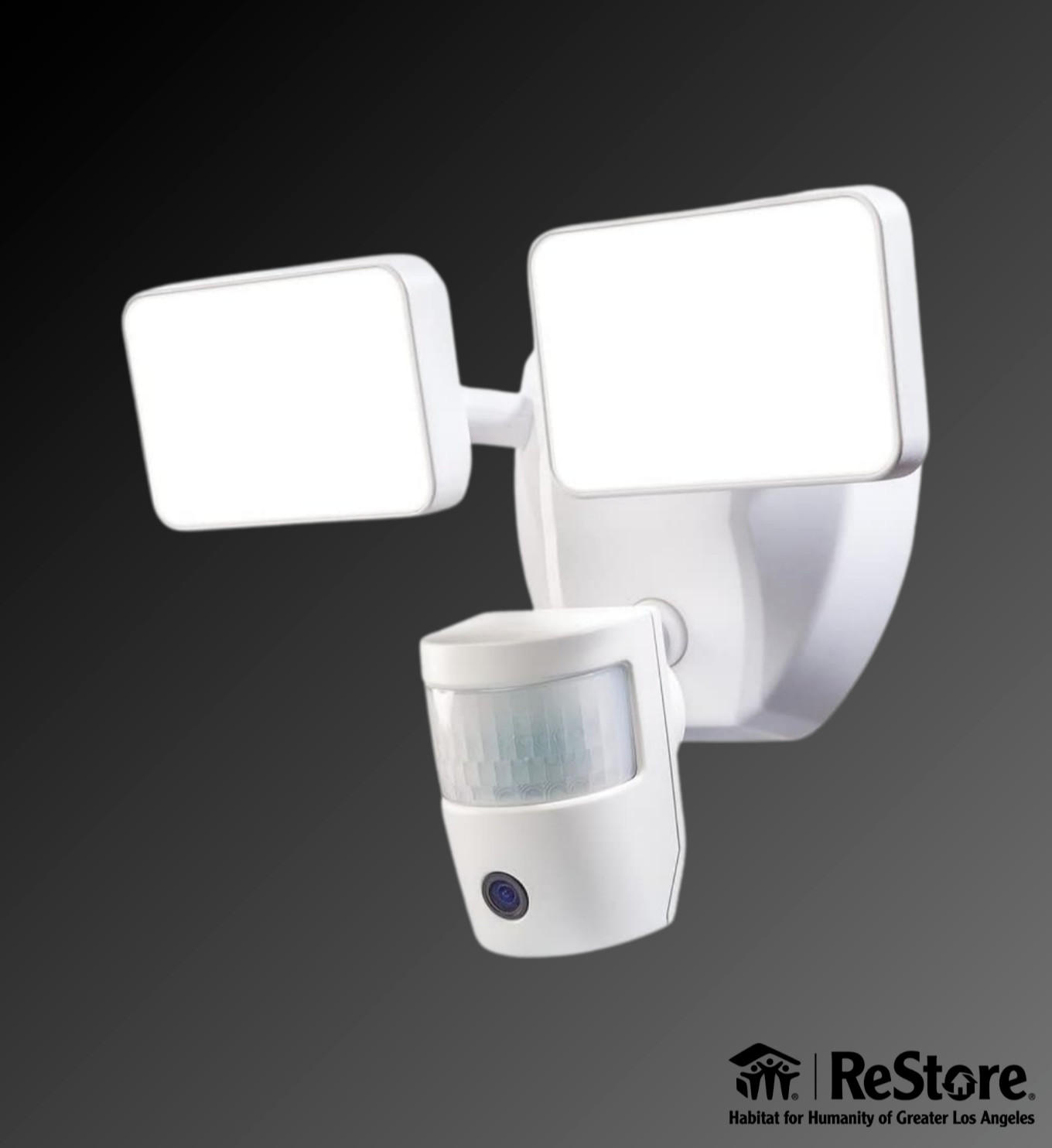 Heath Zenith HZ-9300-WH Connected LED Video Security Motion Light (Set of 2)