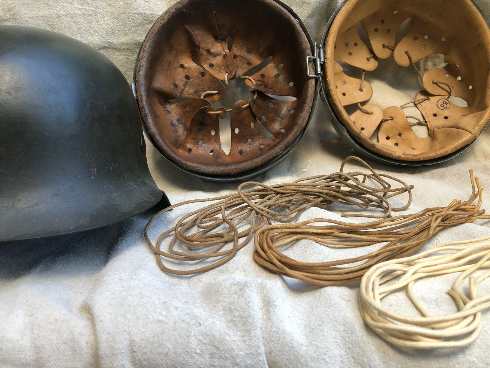 WW2 German Helmet liner drawstring BEST reproduction