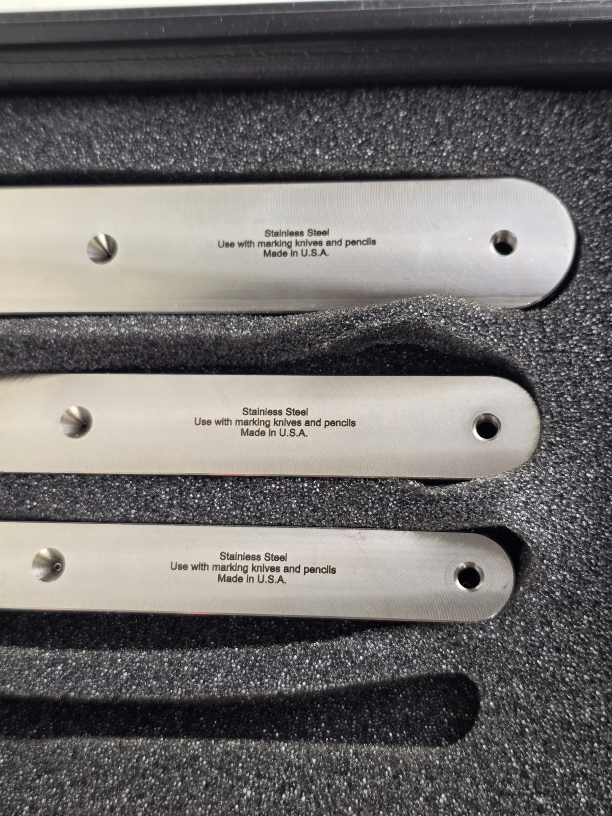 Woodpeckers MTXL Center Gauge Set One Time Retired Tool Wood Working USA Mint