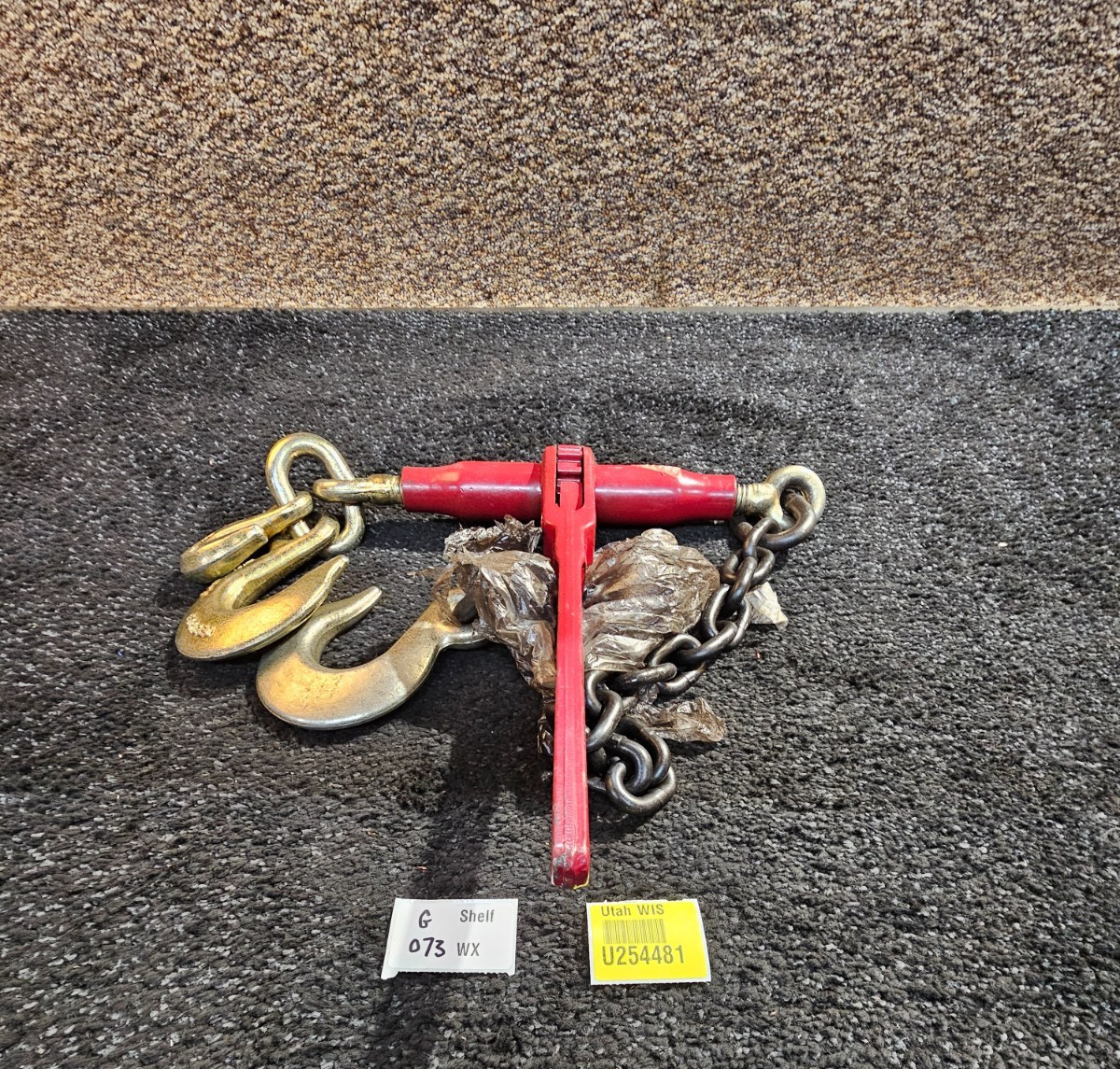 (QTY 2)Mytee Products Ratchet Pro Binder w/ 3/8" Grab & 1/2" Sling Hook 7100 WLL