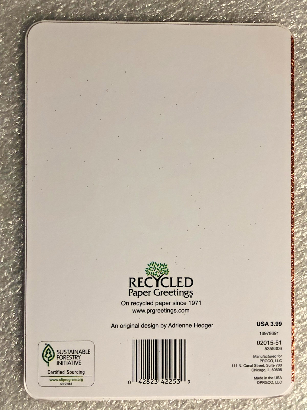 MOTHER'S DAY CARD RECYCLED PAPER GREETINGS "CLASSIC MOM MOMENT REALIZING..."