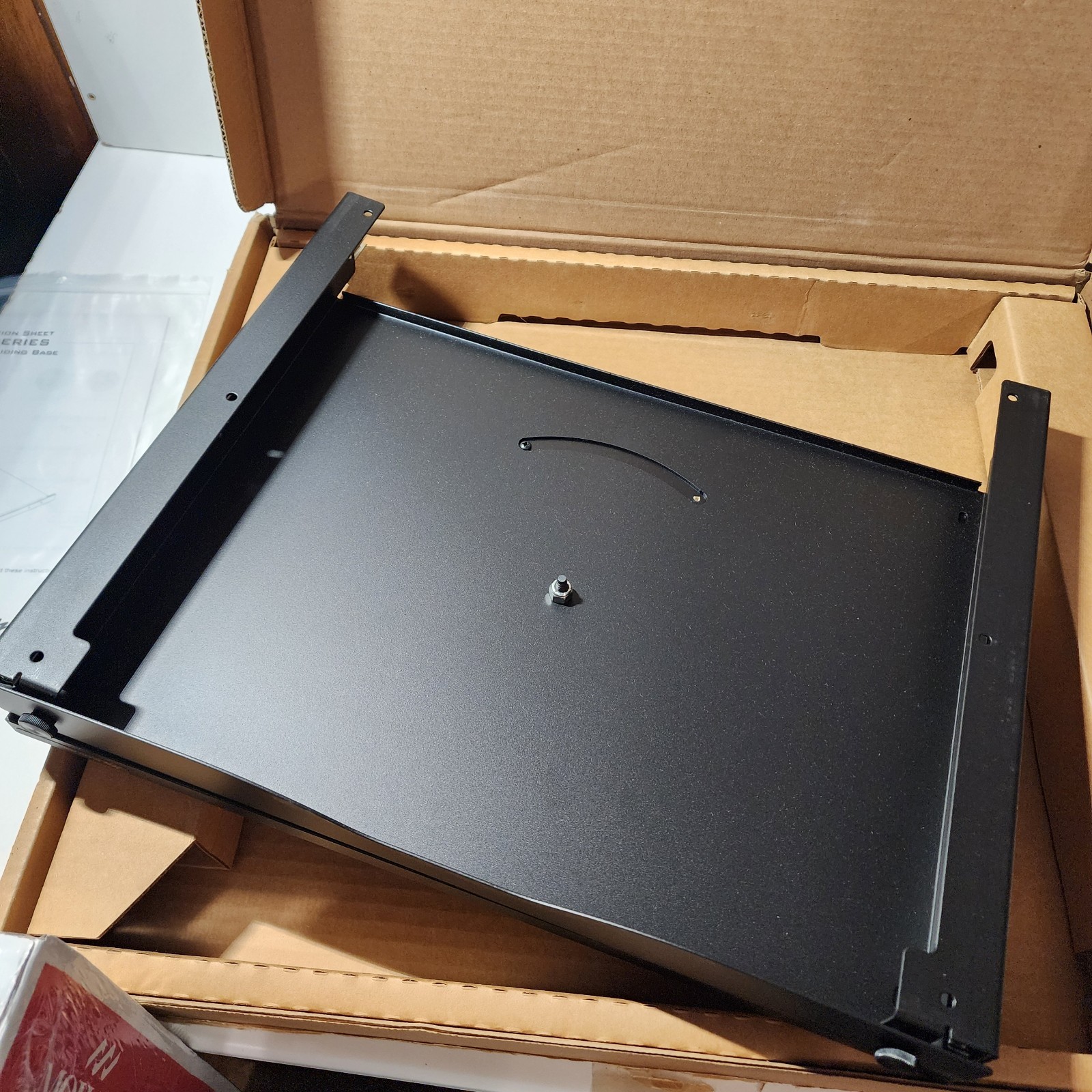 Middle Atlantic REB-14 14" Deep Rotating Equipment Slide Out Base