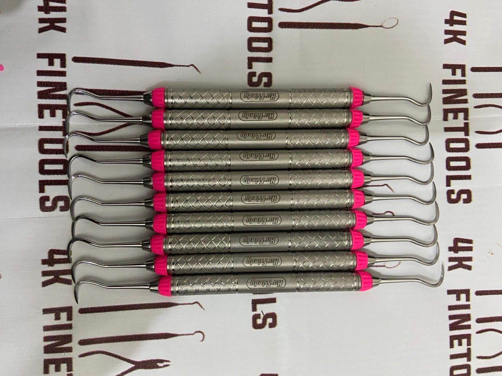 Lot of 10 Hu Friedy R138 (Monata Jack) Curved Sickle Scalers