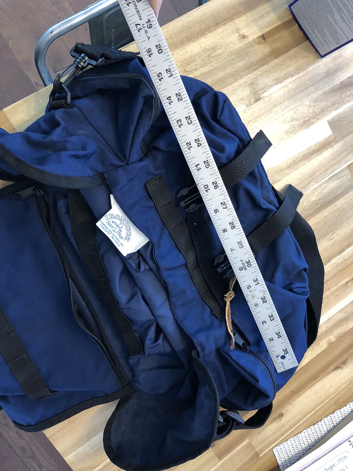 Iron Duck Built For Life 36001S Blue Standard Trauma Bag 17” X 9” X 7” USA