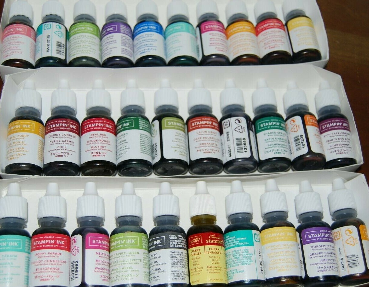 STAMPIN UP Classic Ink Refills - Current & Retired -- You Choose!!