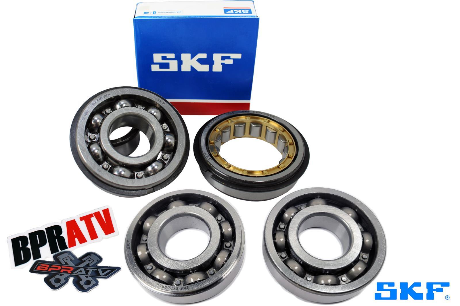 02-08 CRF450R CRF 450R SKF Engine Bearing Complete Bottom End Bearings Seals Kit