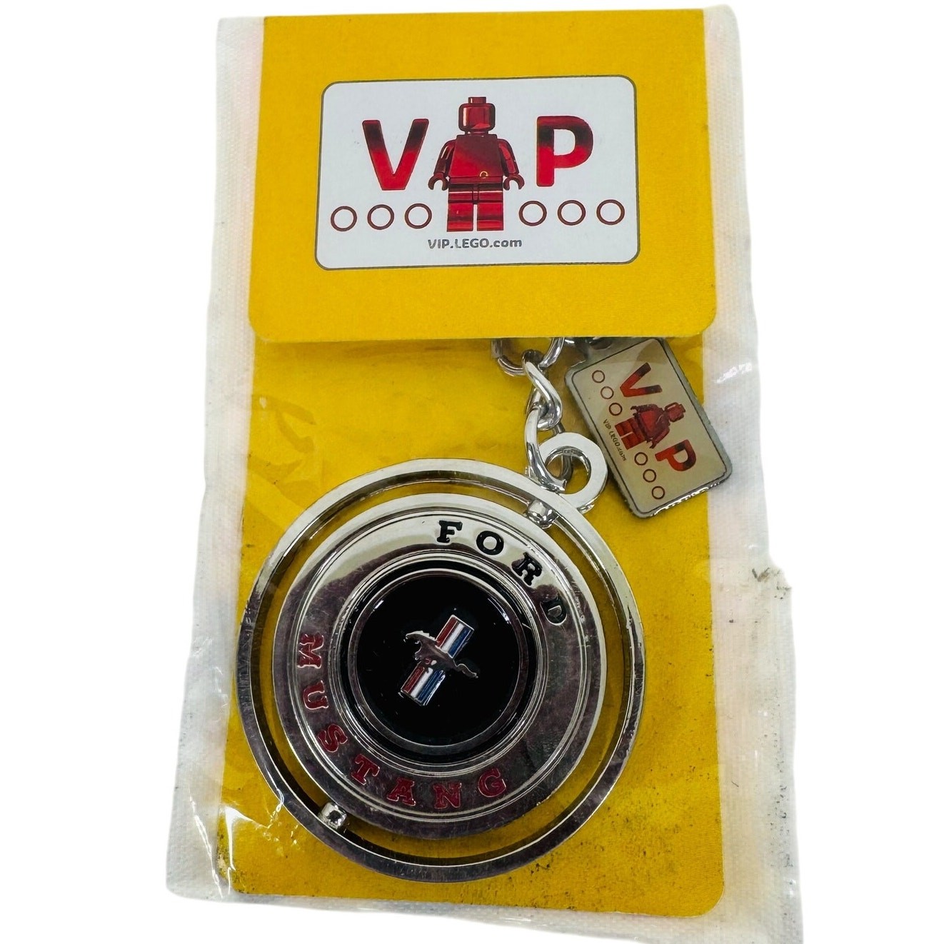 LEGO VIP Promo 5005822 Ford Mustang Keychain Brand New Sealed
