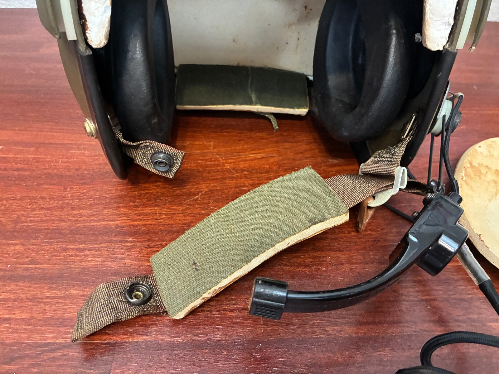 Vintage 1965-67 Gentex APH-5A Helicopter Flight Helmet–Vietnam War -Original Bag