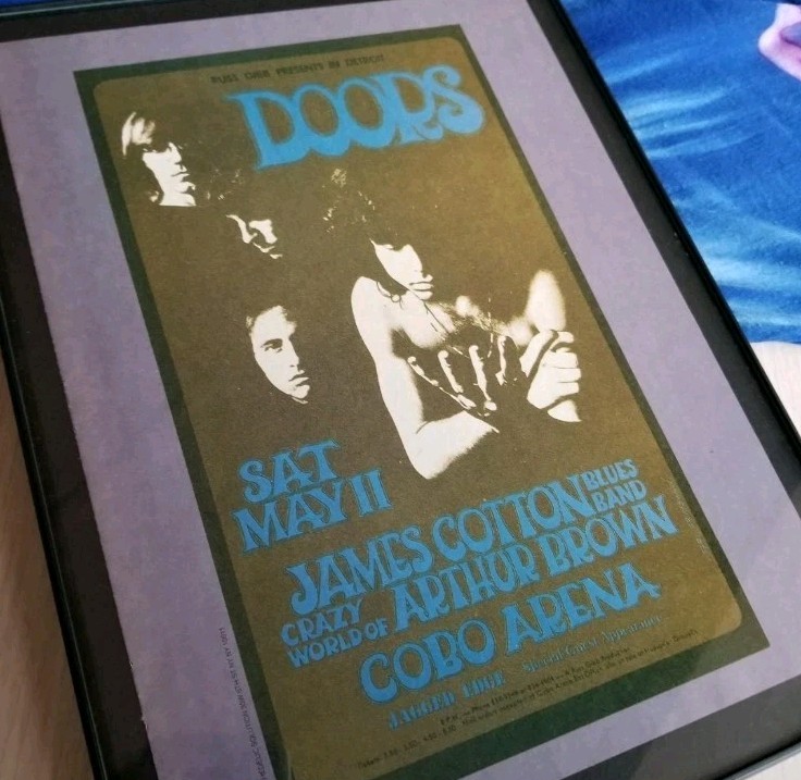 The Doors Jim Morrison LA Woman Morrison Hotel Waiting For The Sun Wall Decor