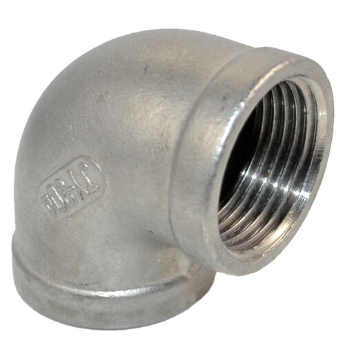 1 inch NPT threaded Female Elbow 90 Degree Stainless Steel 304 Pipe Fitting