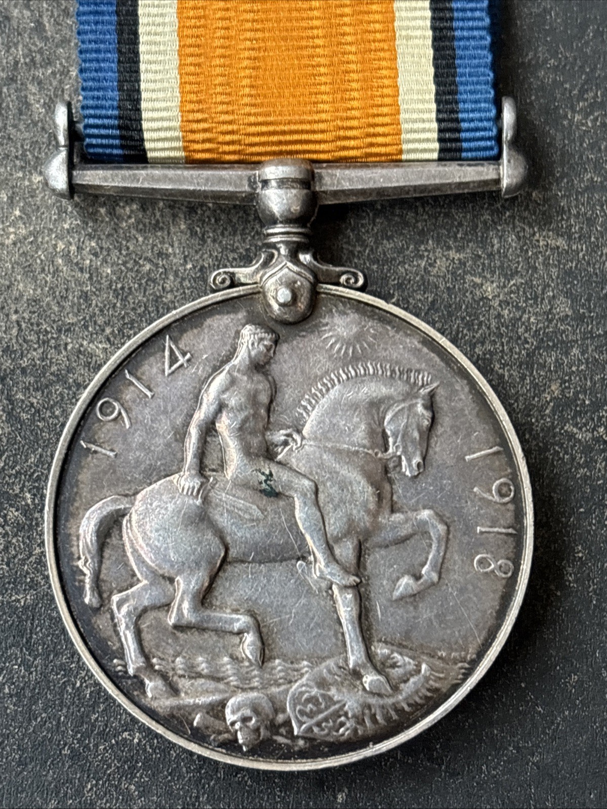 Reverend Russell, Genuine First World War British War Medal.