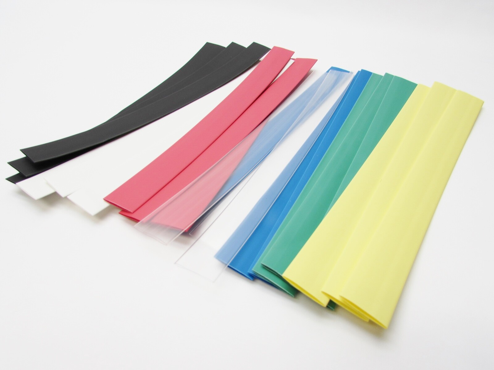 Heat Shrink Tube - 2:1 ratio Shrinkable Tubing lot (LARGE SIZES) HeatShrinkBuddy