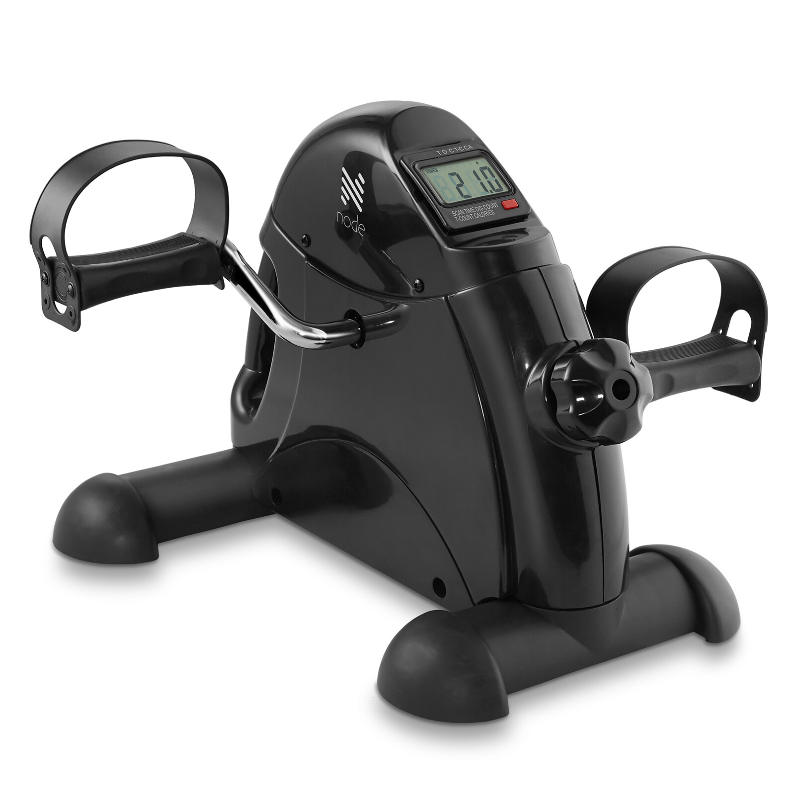 Under Desk Stationary Exercise Bike - Portable Arm Leg Foot Pedal Exerciser