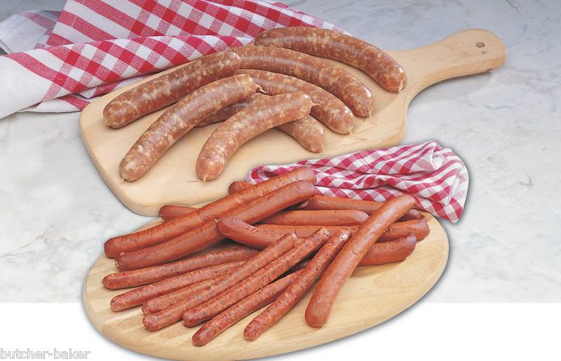 600 Links Sausage Natural Hog ONE FULL HANK of LONG Pork Casings Lining gut