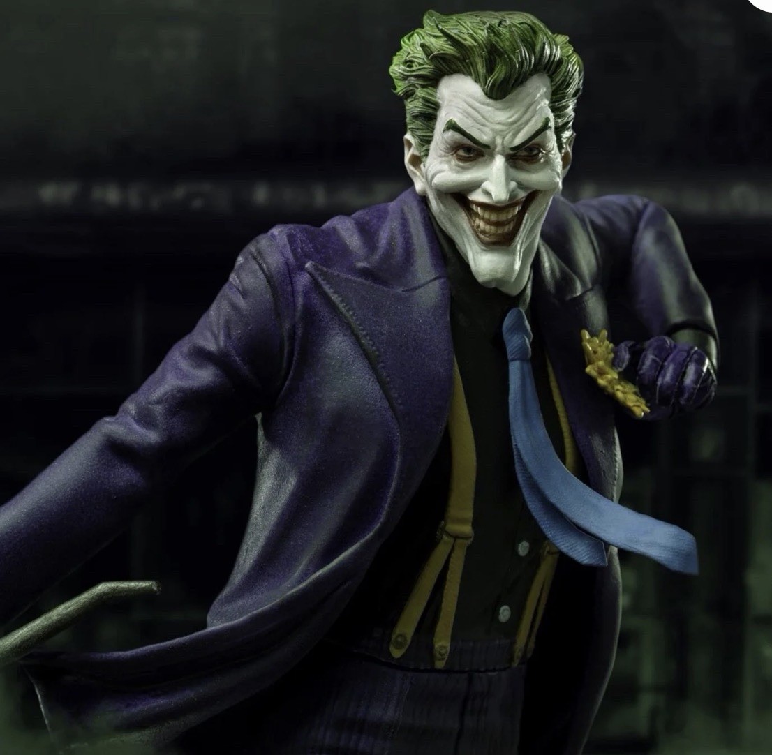 Iron Studios the Joker Deluxe Version DC Comics Art Scale 1/10 Statue