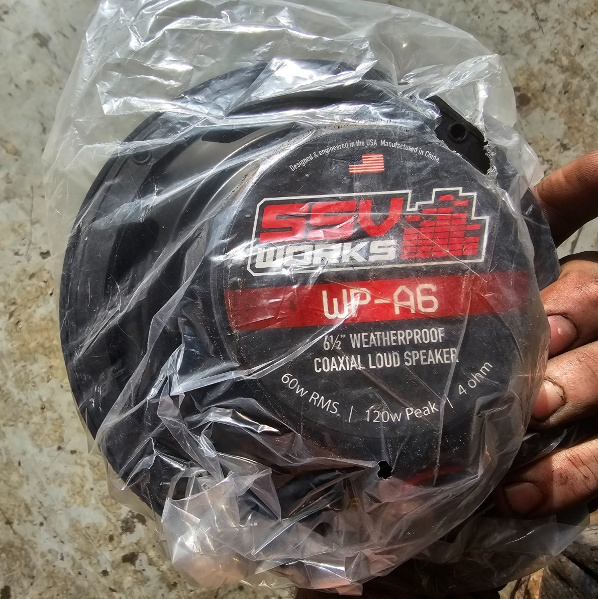 SSV Works Pair Of 6.5" Weatherproof Powersports Speakers 170-WP-A6 230-WP-A6