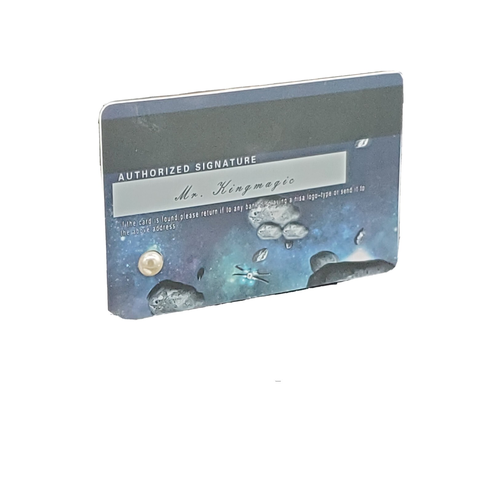 Floating Cigarette On Credit Card Magic Trick T8