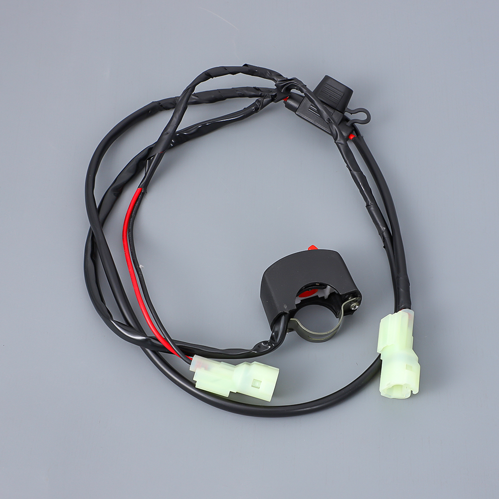 Led Headlight Light Bar Lighting Kit Driving Lamp For 7/8” Handlebars Dirt Bike