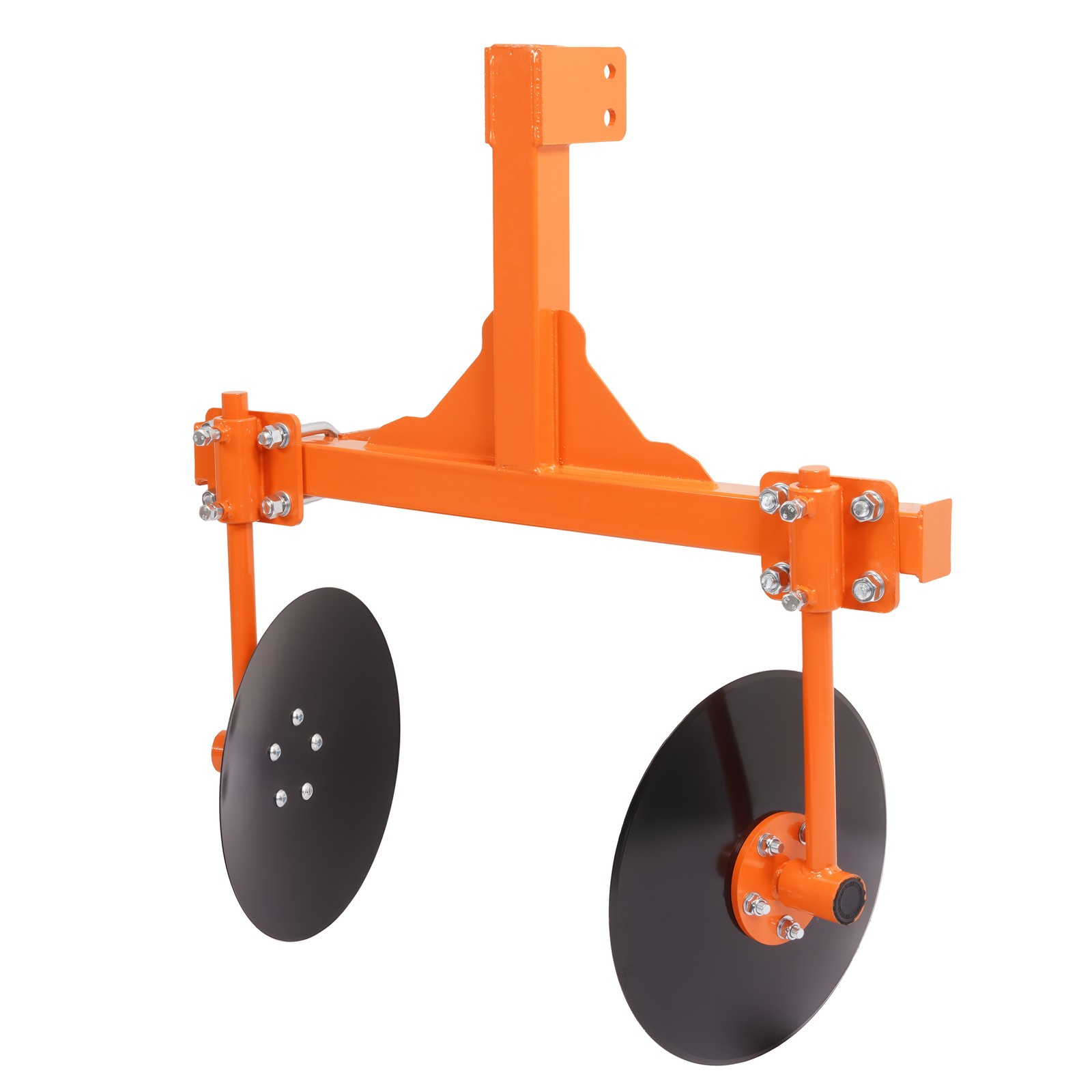 Fits Cat 1 Tractors, Steel 3 Point 48" Adjustable Disc Bedder Disc Harrow