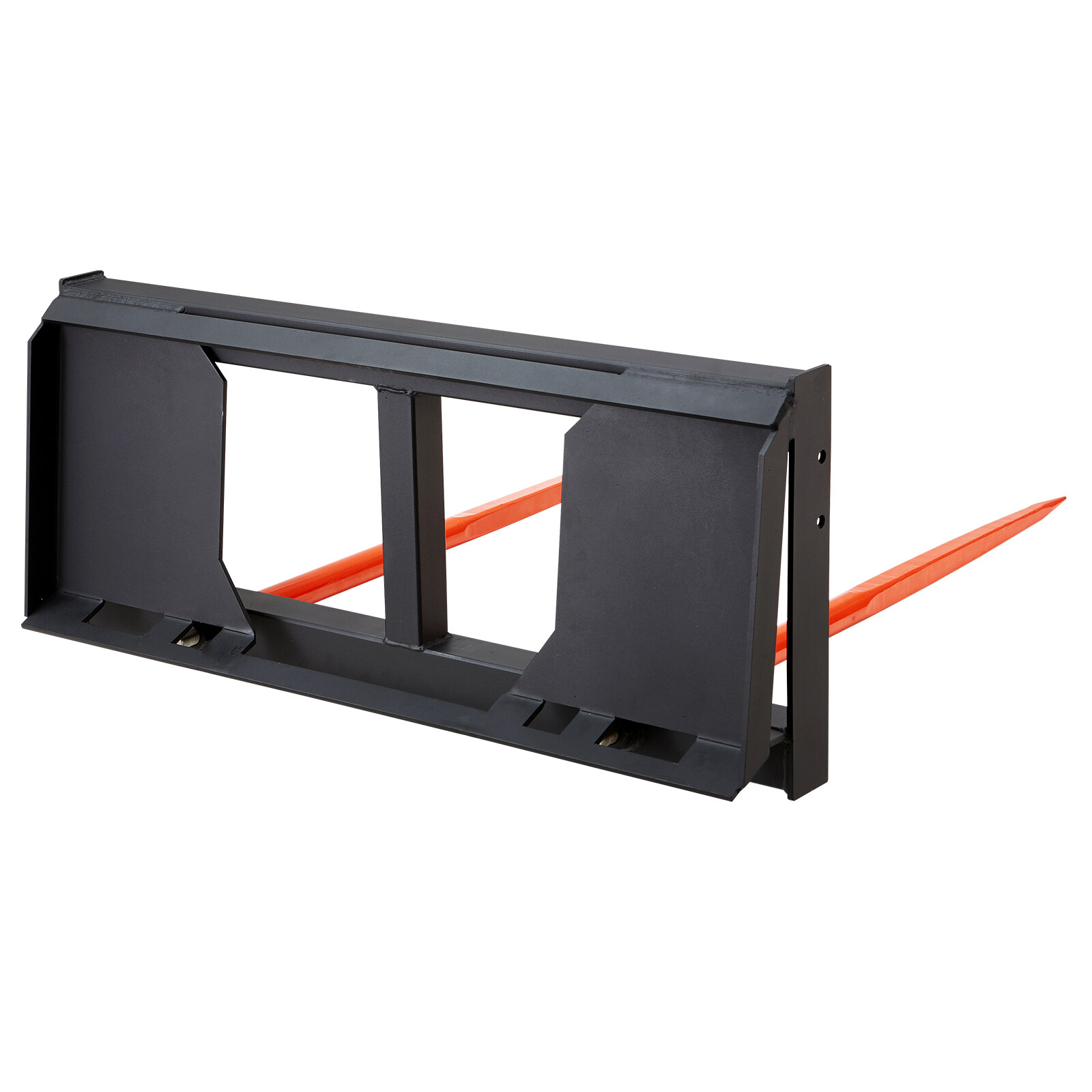 VEVOR 49" Hay Spear Bale Spears Skid Steer Loader Tractor Attachment 3000lbs