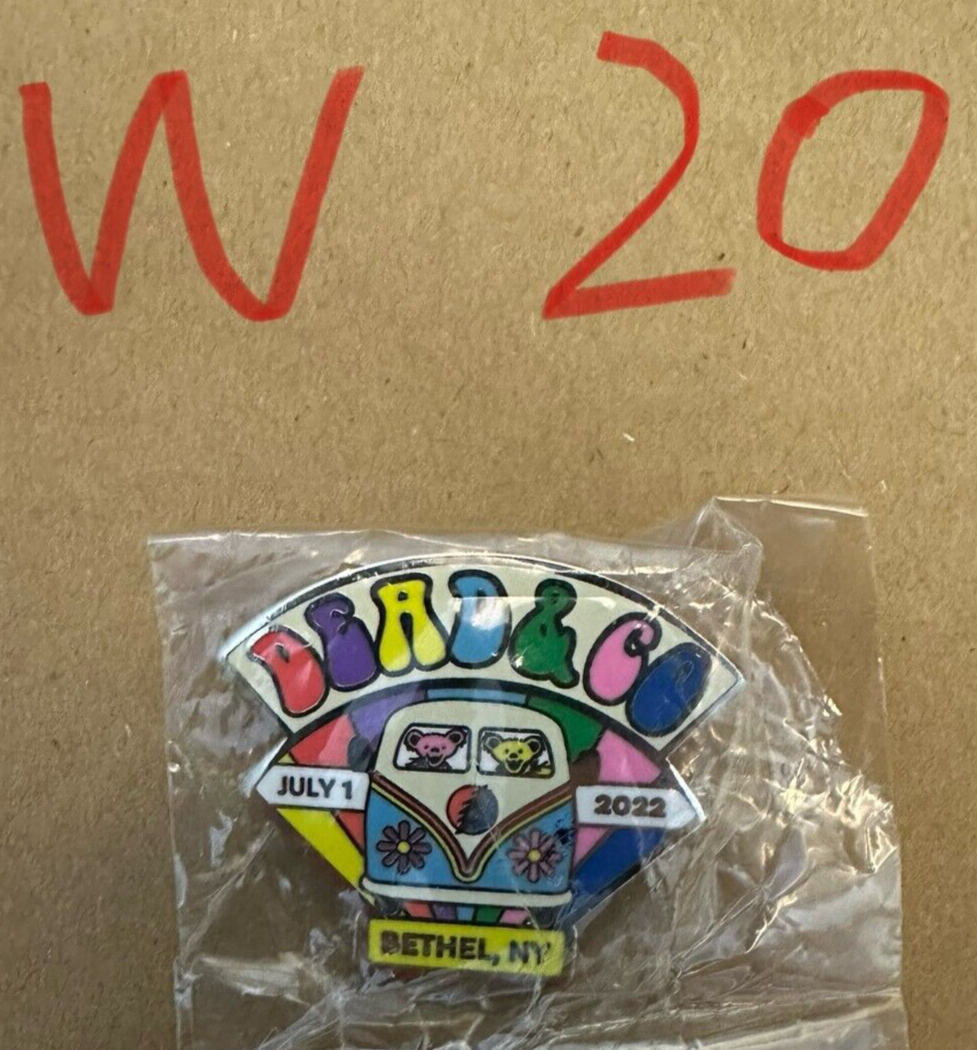 Dead And Company Pin Official 2022-2023 Tour Pin,VA/OH/IL/NY/NC/MA etc. Pick No.