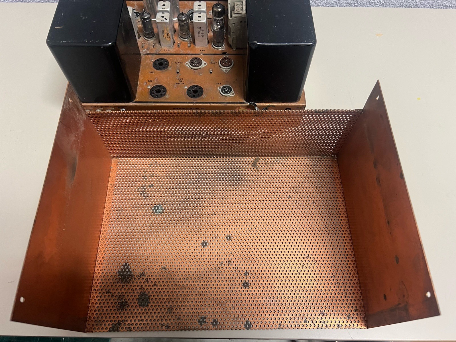 HARMAN KARDON D-1100 Tube Receiver For Parts Or Repair