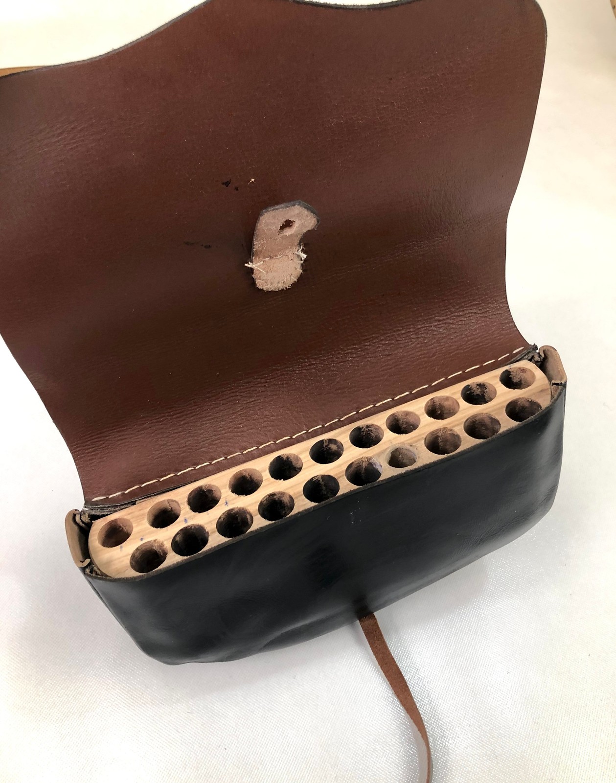 French & Indian War British "Battalion Box" - Cartridge Box with Sling