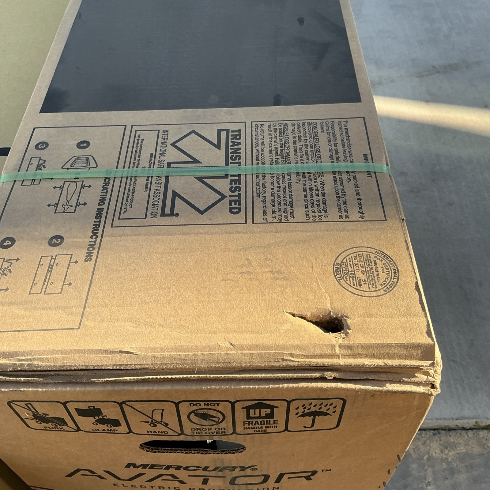 Mercury Avator 7.5e Electric Outboard Motor Kit, 15" Shaft