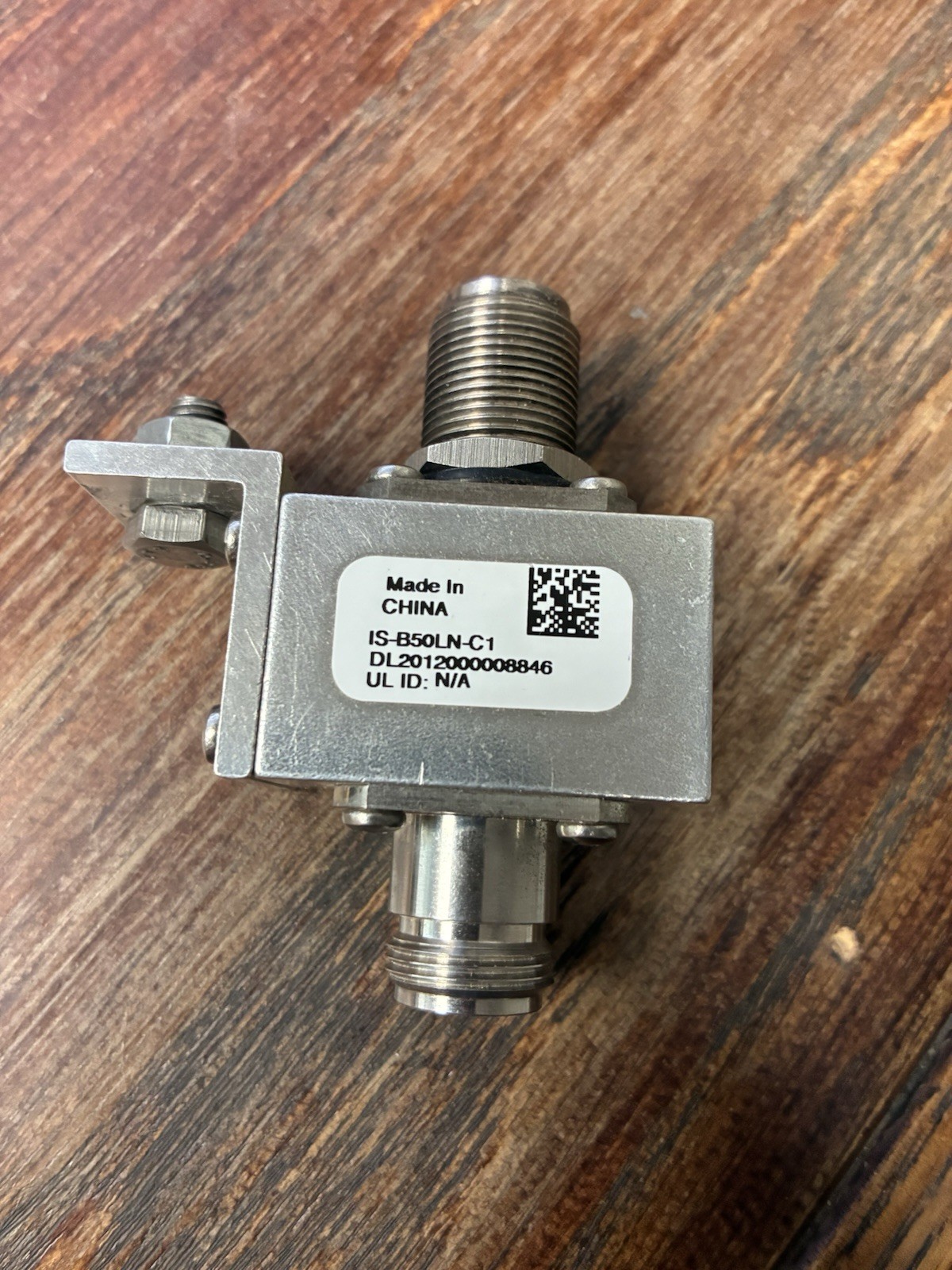 PolyPhaser IS-B50LN-C1 coaxial lightning/surge protector