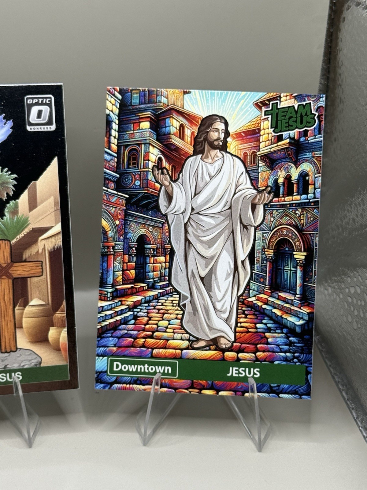 3 Card Lot Downtown Jesus Custom Cards Free Shipping