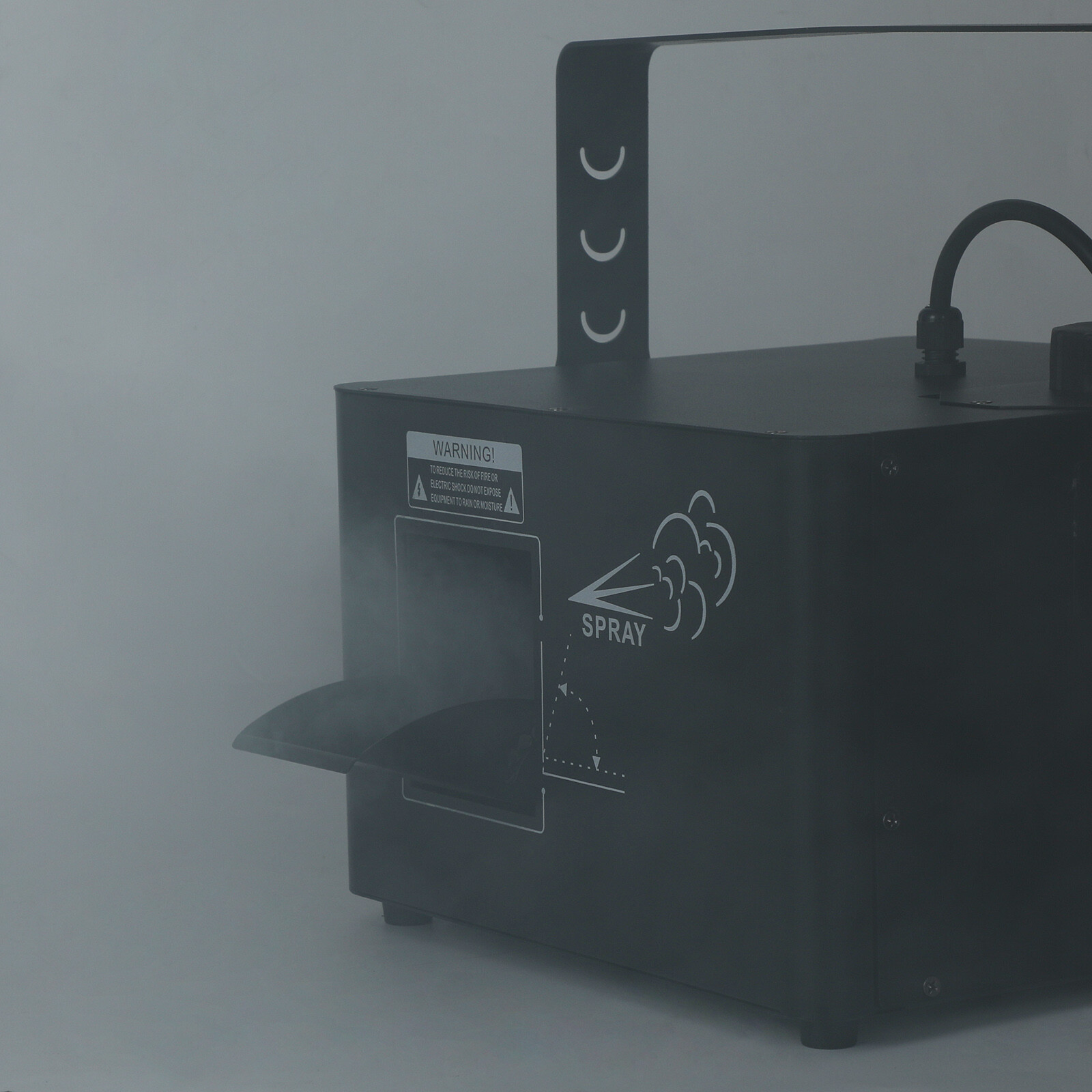 DMX 1500W Low Profile Hazer Haze Smoke Fog Machine Theater DJ Stage Effect & RC