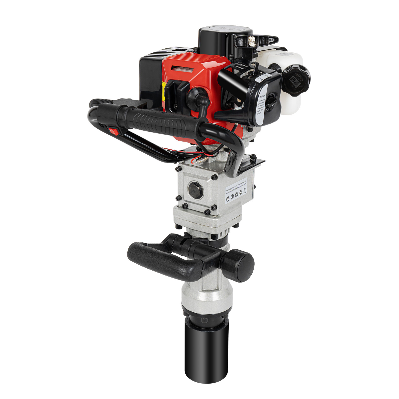 32cc Gas Powered T-Post Driver 2 Stroke Pole Pounder Pile Driver Hammer Portable