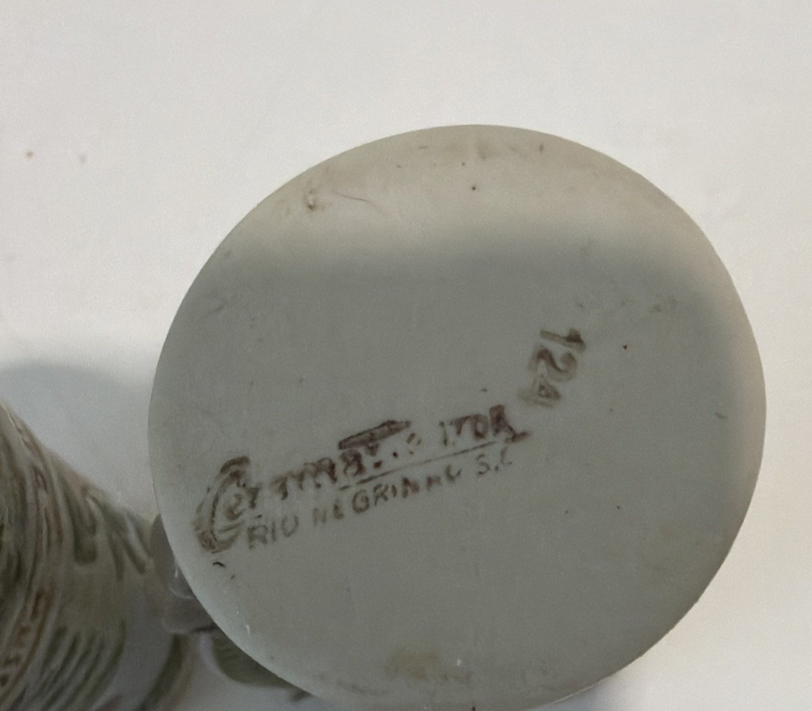 Vintage Ceramarte Rio Negrinho Brazil GERMAN mini beer steins hand painted set 2