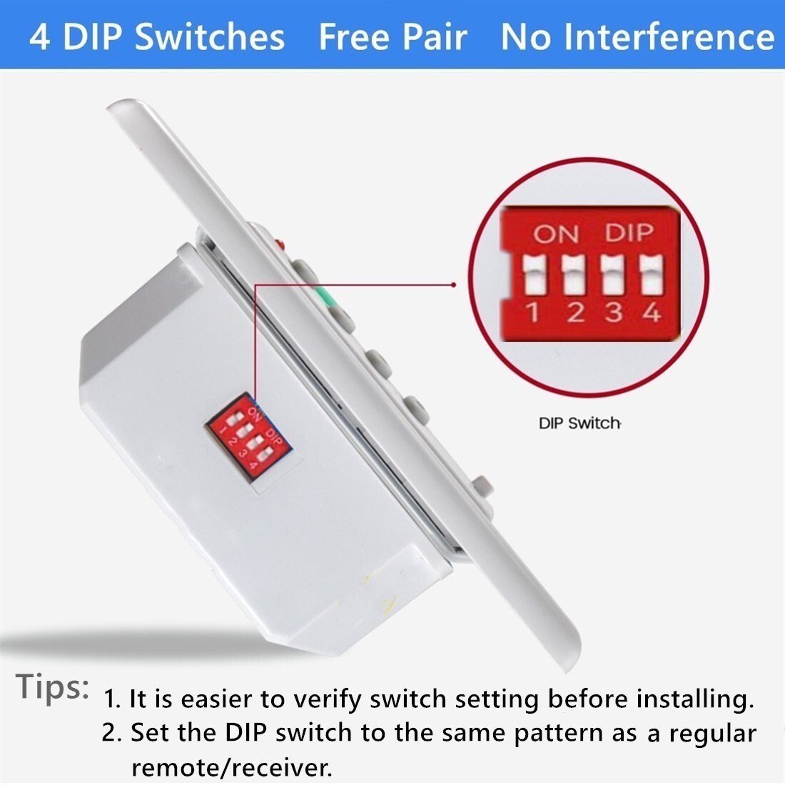 Ceiling Fan Wall Remote Control for Hampton Bay Harbor Breeze Hunter UC9050T