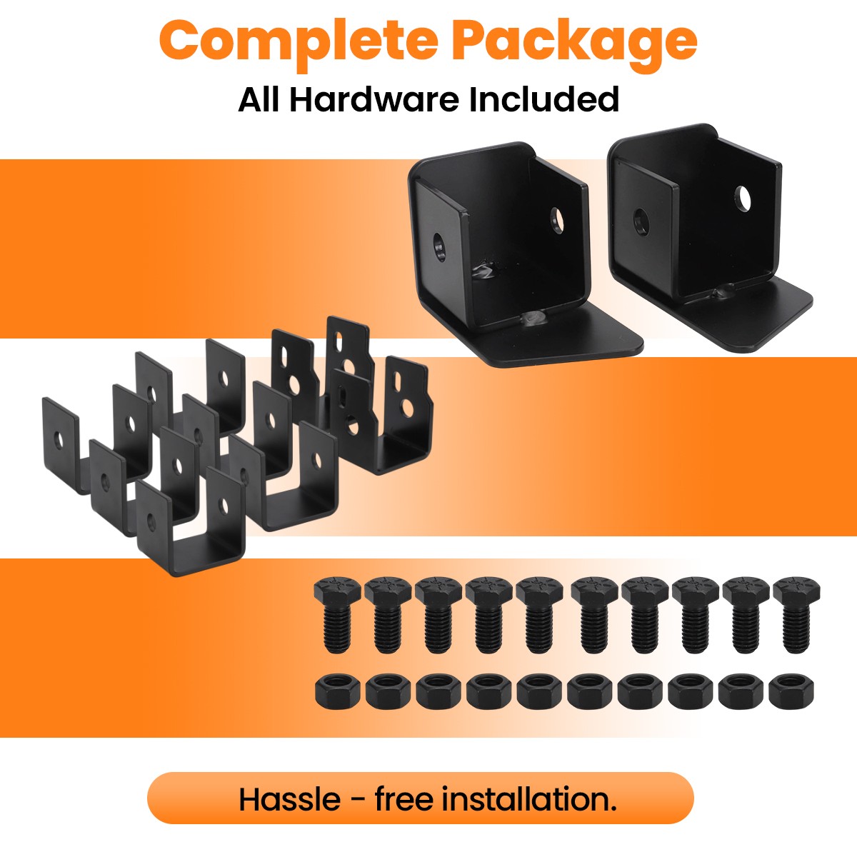 For 2014-2018 Chevy Silverado GMC Sierra Crew Cab Rear Seat Lift Kit 2.5" inch