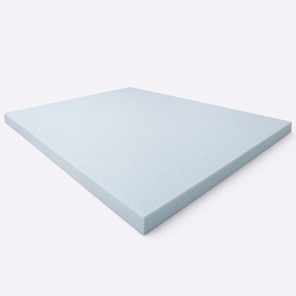 LOUNJ 2" 3" Gel Memory Foam Mattress Topper, Twin Twin XL Full | Made in USA