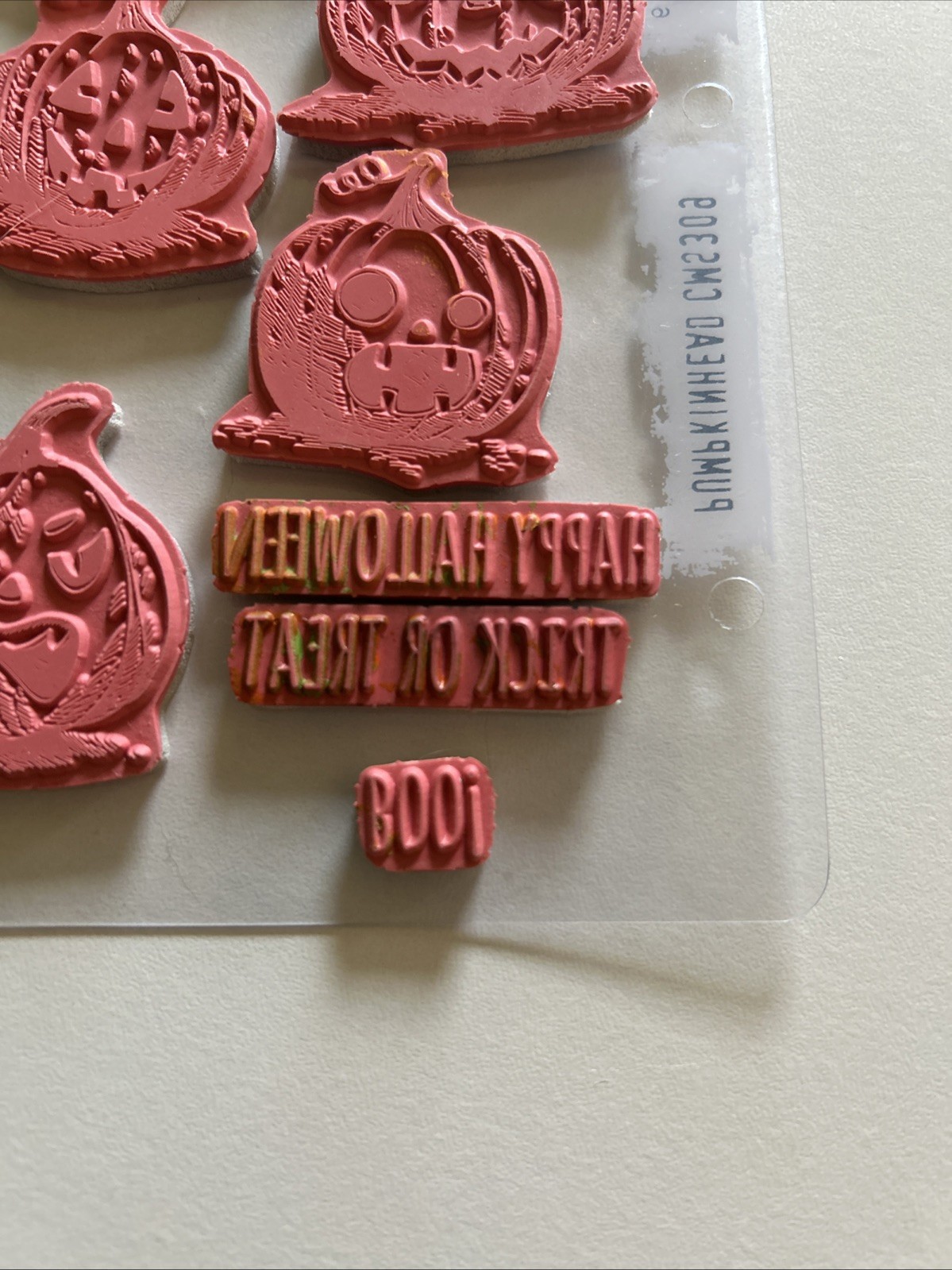 Tim Holtz Stampers Anonymous Pumpkinhead Halloween Scarecrow Unraveled 4 Sets