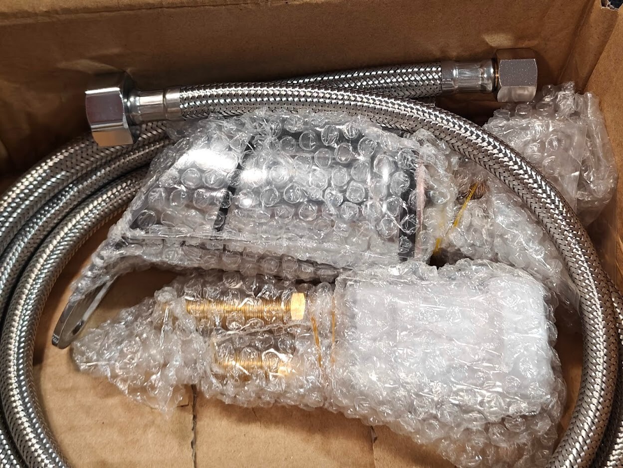 UPC Certified Salon Shampoo Bowl Faucet, Sprayer & Vacuum Breaker NEW FULL KIT!