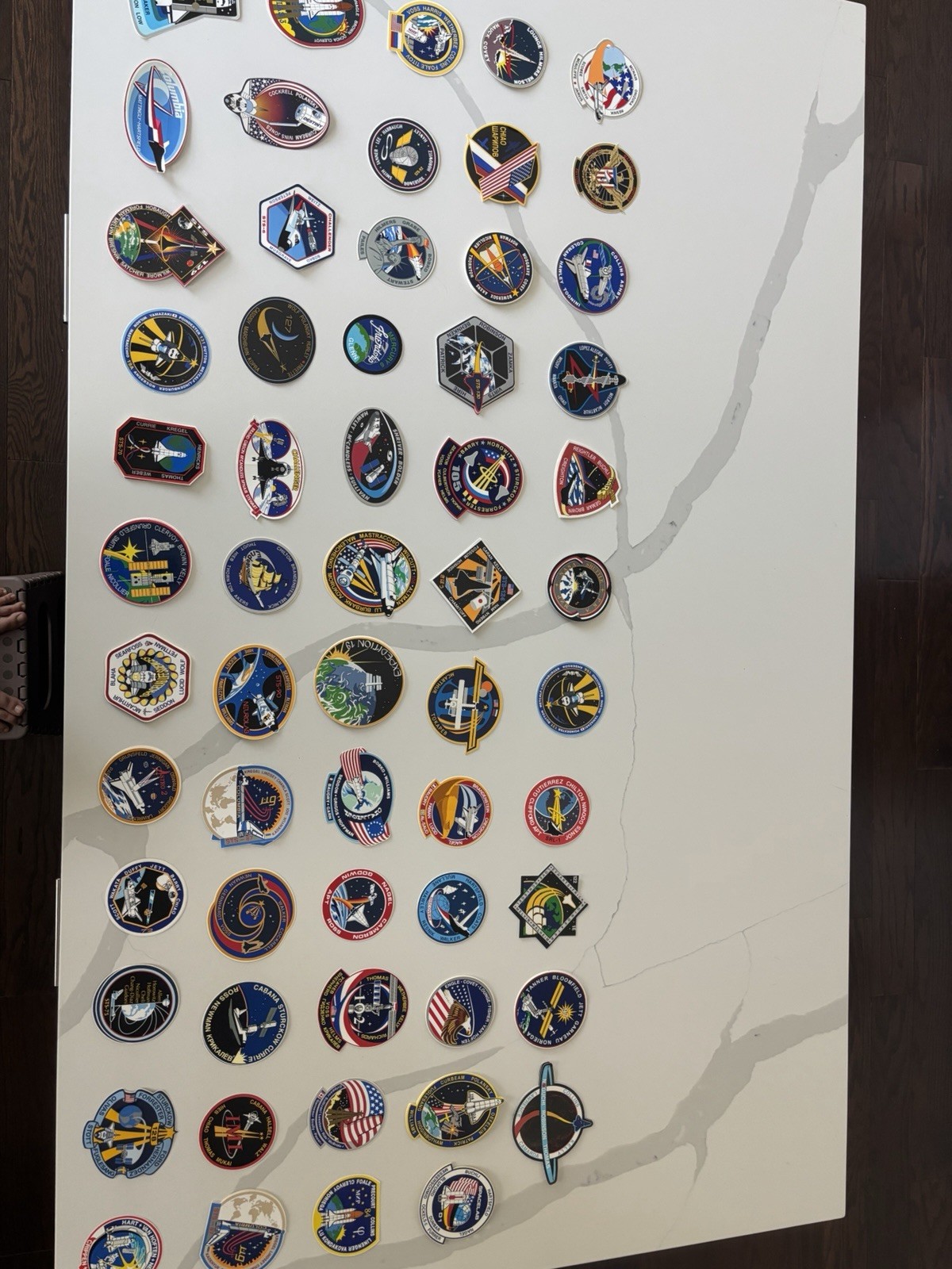 NASA And Other Space Shuttle Mission Patch Stickers